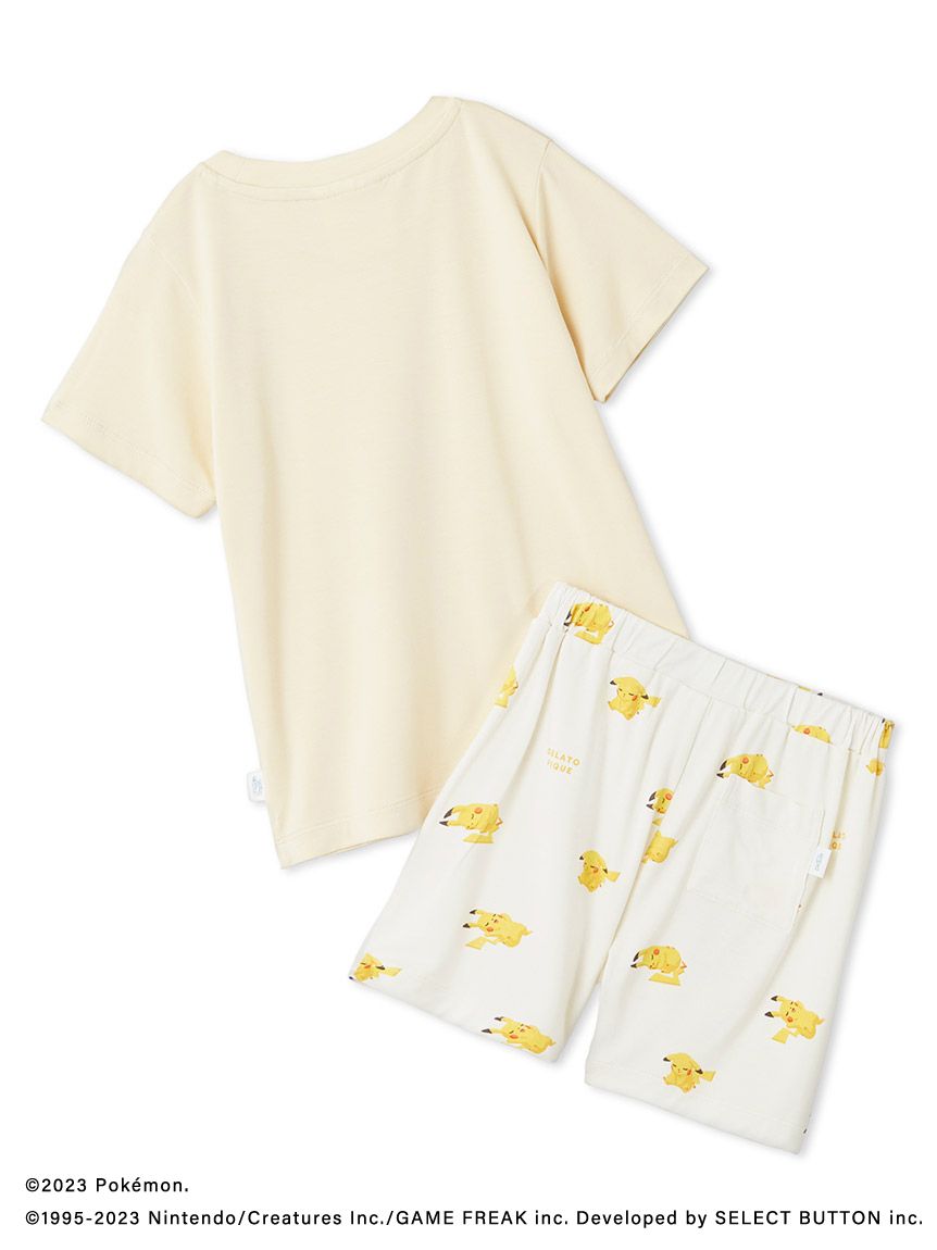 ポケモンスリープ】【キッズ】接触冷感プリントTシャツ＆ショート