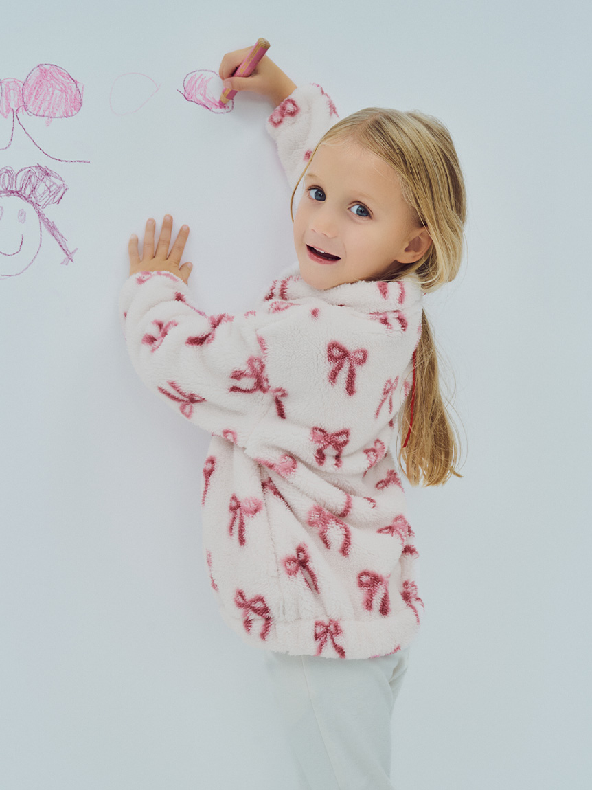 KIDS】フリースブルゾン(パーカ)｜ルームウェア・パジャマ通販の