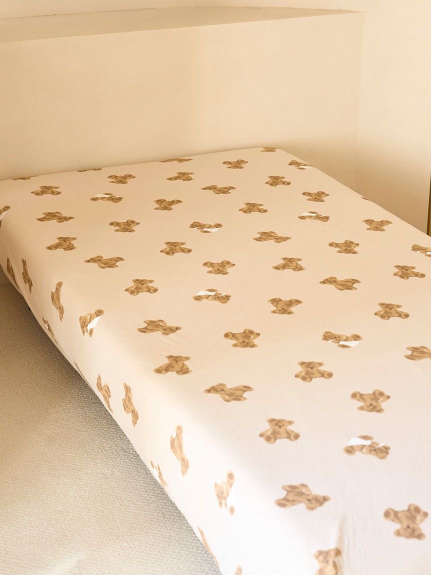 Sleep】ベア柄3点セット（シングル）(寝具セット)｜ルームウェア