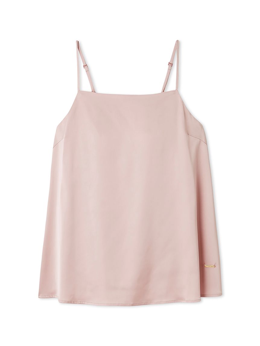 接触冷感サテンキャミソール(キャミソール)｜ルームウェア・パジャマ