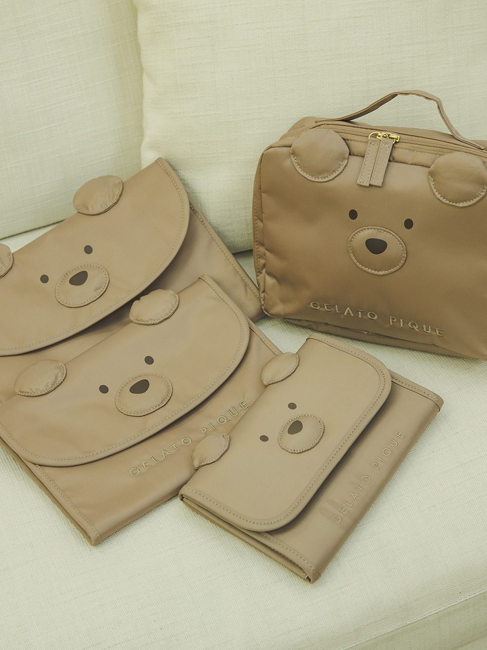 ONLINE限定】ベア母子手帳ケースM(母子手帳ケース)｜ルームウェア