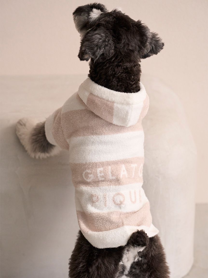 CAT&DOG】スムーズィーXLサイズ2ボーダーフーディー(ウェア)｜ルーム