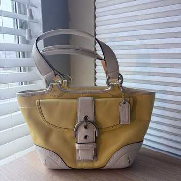 Vintage coach yellow soho - Gem