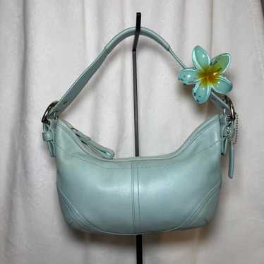 Small blue coach shoulder - Gem