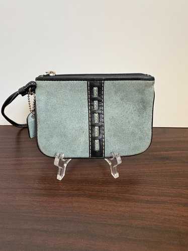 Vintage blue suede coach - Gem