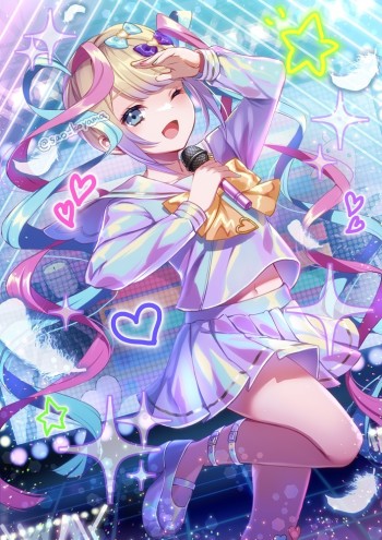 TCG「Z/X」カードイラスト（D・ウィッチ 回生のフェネクス） - GENSEKI