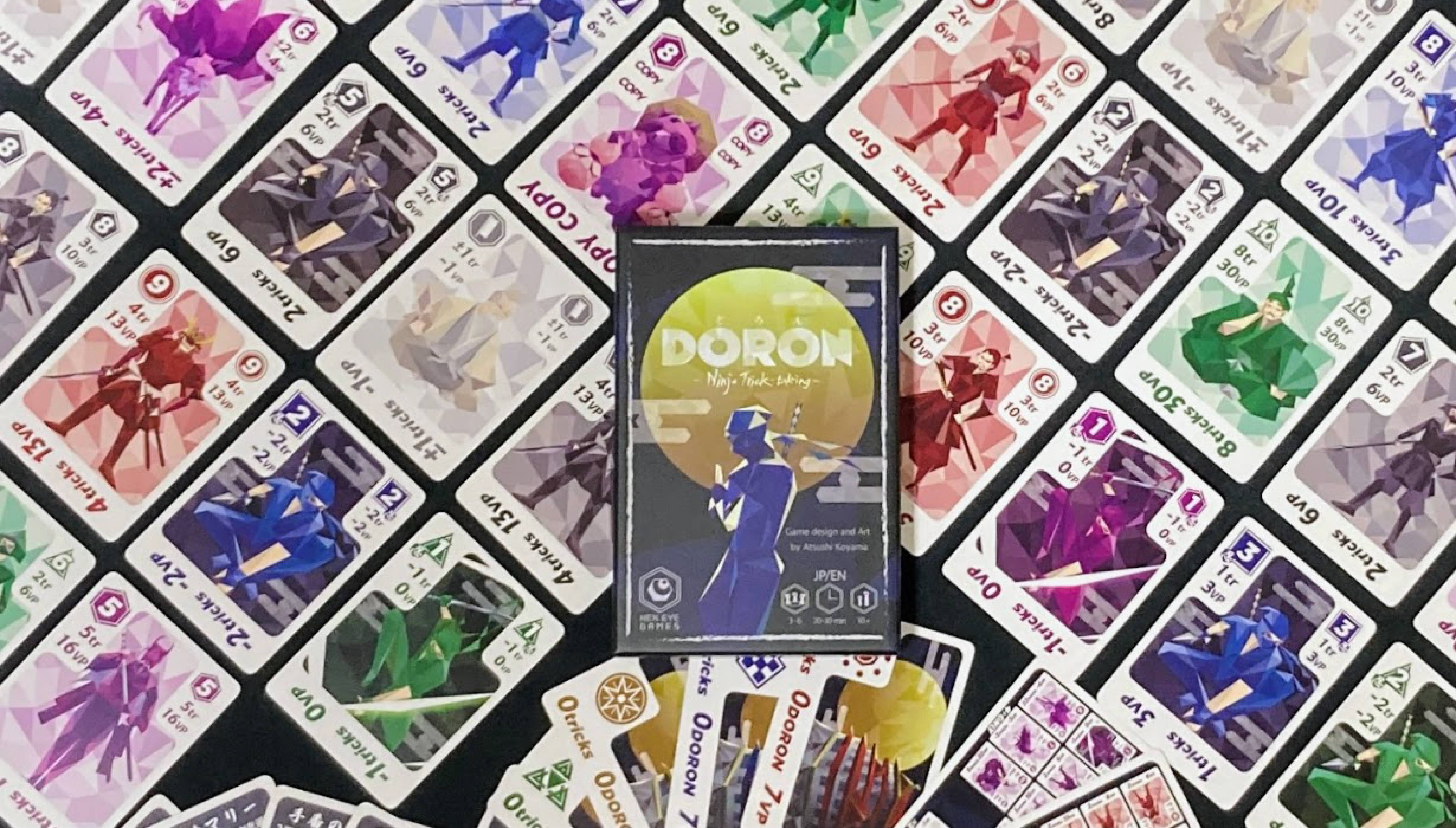 DORON - Ninja Trick taking - | 『ゲームマーケット』公式サイト