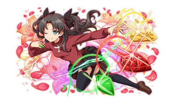 クラフィ】紅玉の宝石魔術師 遠坂凛の評価【クラッシュフィーバー