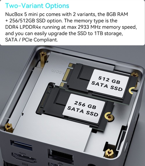 GMKtec Nucbox5 Mini GMKtec nucbox5 ミニ PC Windows11 N5105 PC with