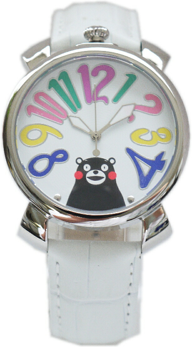 くまもんの腕時計が、ガガミラノ風モデルになって登場！ちょっと大きめ