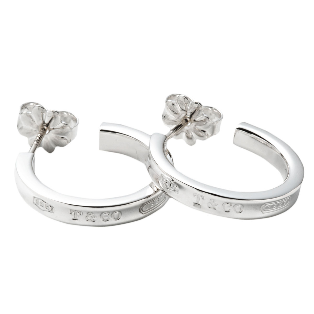 ティファニー ピアス レディース ナローフープ TIFFANY&Co