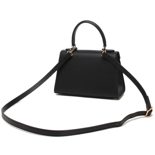 カルボッティ ハンドバッグ ショルダーバッグ グレタ ブラック