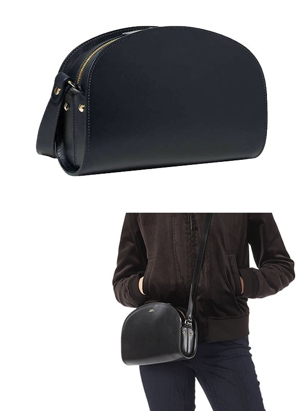 APC A.P.C. アーペーセー ハーフムーン ショルダーバッグ ポシェット