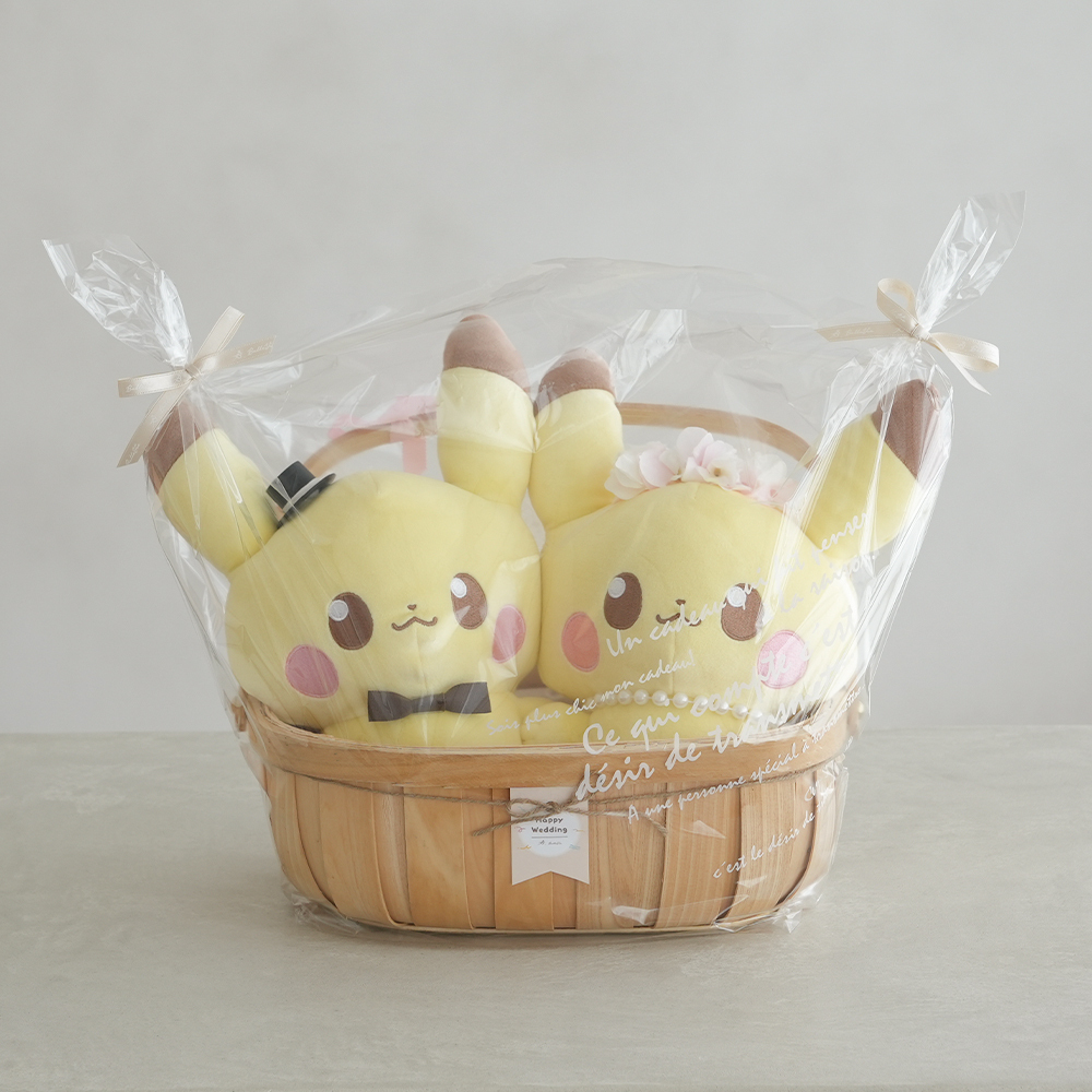 結婚式 電報 ギフト】ポケピース ピカチュウ ウェディングドール