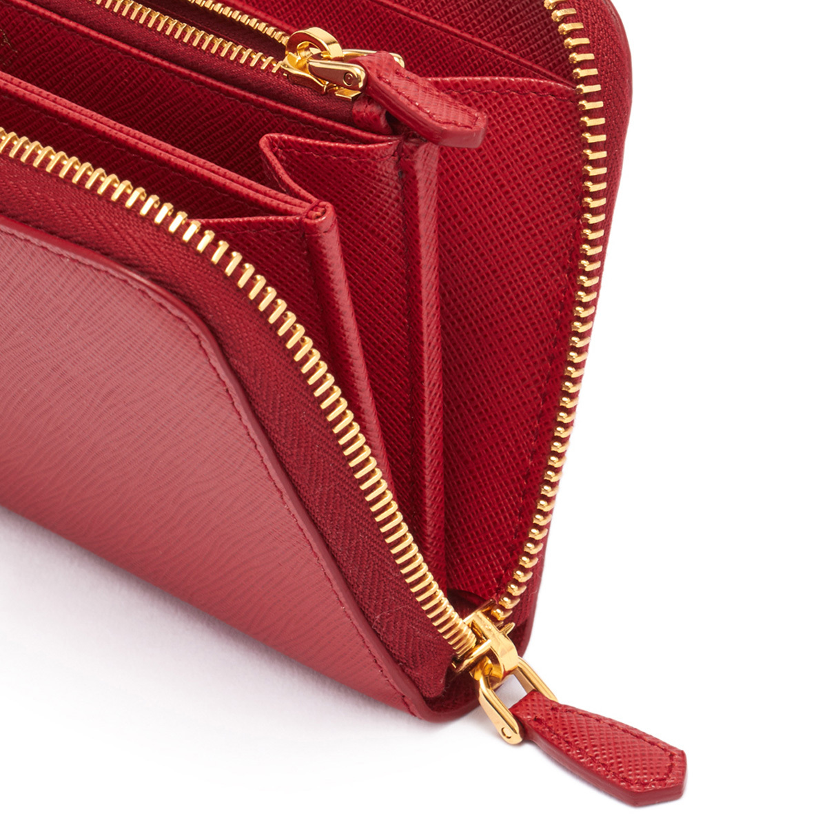 プラダ PRADA 財布 SAFFIANO AROUND ZIP WALLET サフィアーノ ラウンド