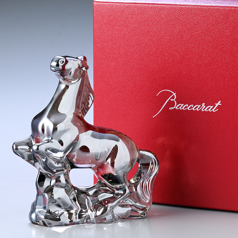 バカラ クリスタルフィギュア ゾディアック 干支 馬 (午) ウマ