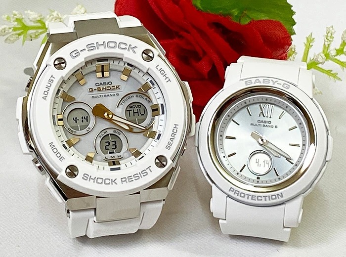 カシオ 恋人たちのGショック ペアウォッチ G-SHOCK GST-W300-7AJF BGA