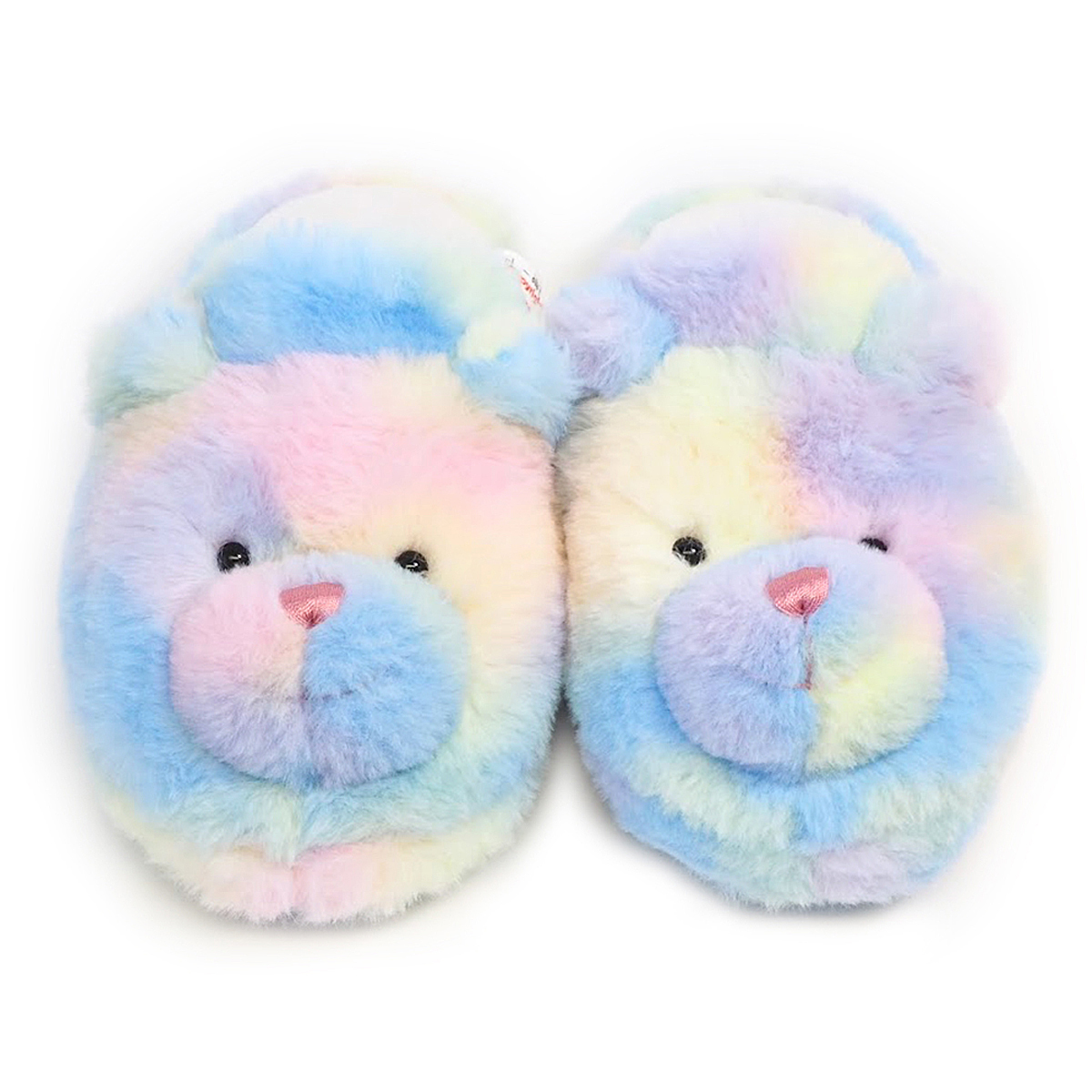 エマ EMMA レインボーベア ぬいぐるみ スリッパ 210405 ふわもこ 室内