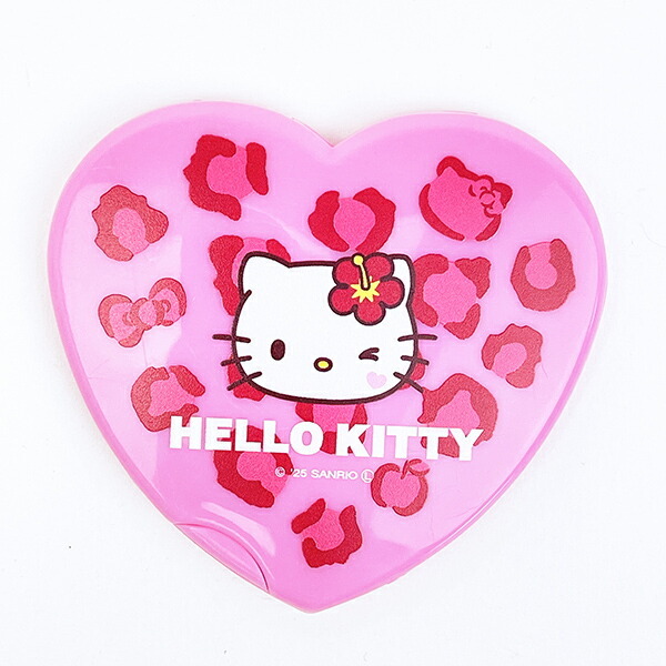 サンリオ ハローキティ Y2K ハート型ミラーコーム 日本製 鏡 くし
