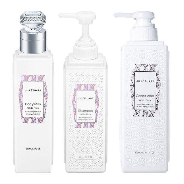 ジルスチュアート ホワイトフローラルセット ボディミルク 250ml +