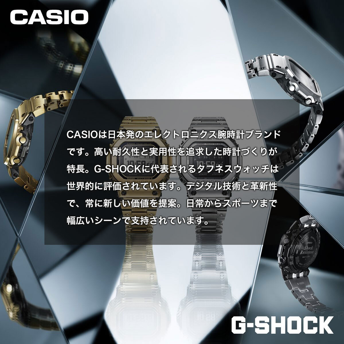 G-SHOCK カシオ Gショック CASIO GMW-B5000BT-1JF タフソーラー 電波