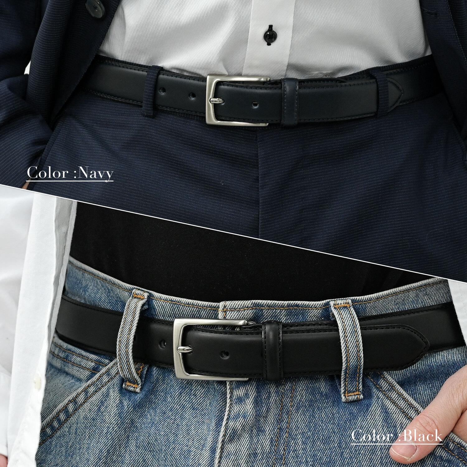 イタリアンレザー ベルト メンズ 本革 ビジネス カジュアル イタリア製