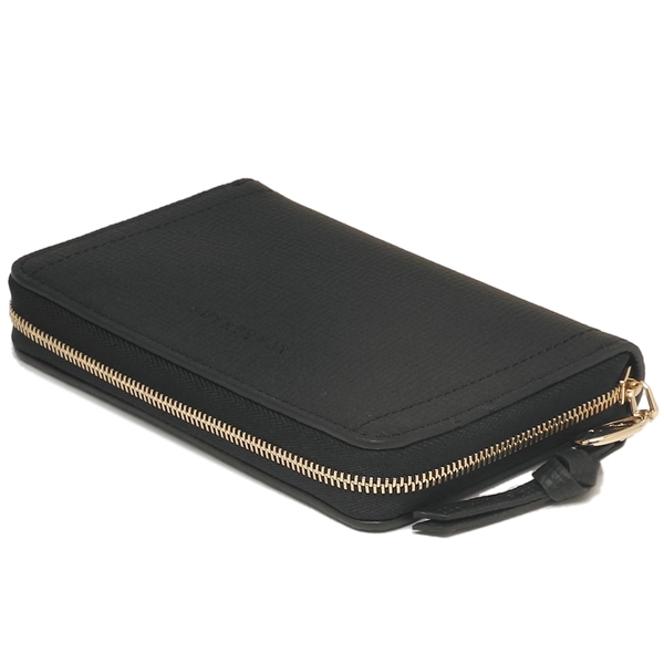 ロンシャン 二つ折り財布 メールボックス コンパクト財布 ブラック