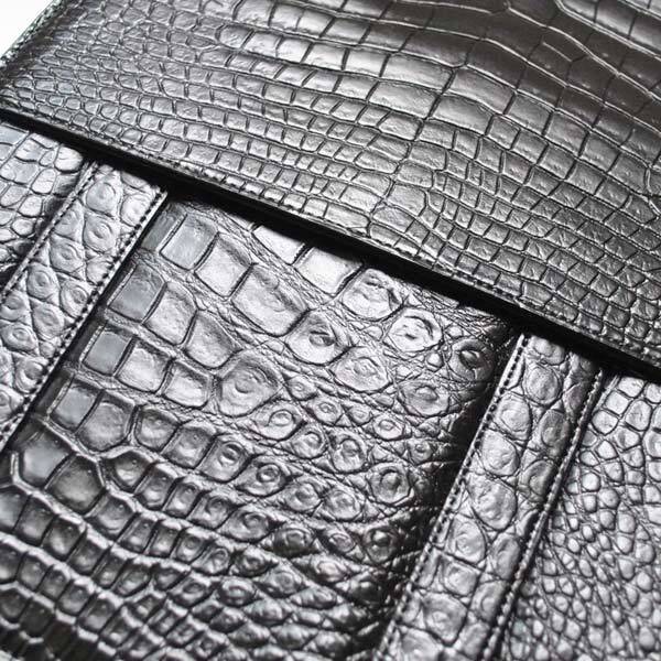 クロコダイル メンズ レディース 縦型 トートバッグ 日本製 バッグ