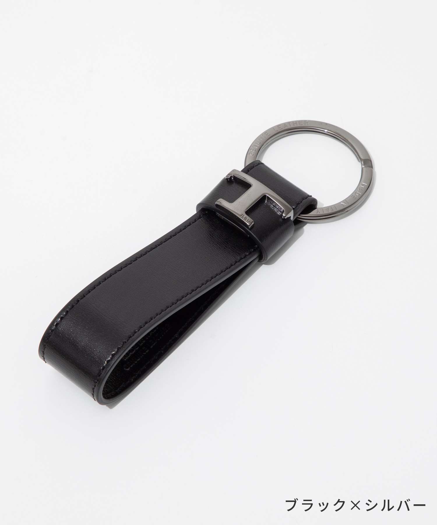 トッズ TOD'S XAMTSIGA200 RLO キーリング メンズ キーホルダー レザー