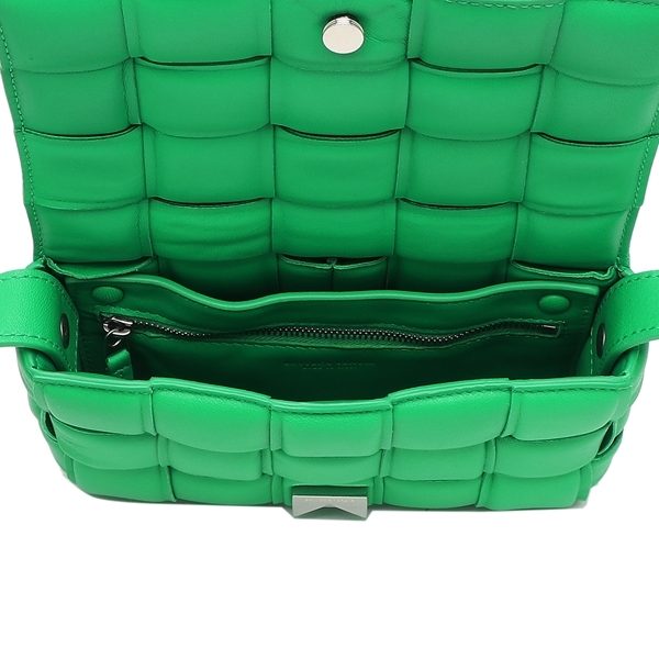 ボッテガヴェネタ ショルダーバッグ カセット グリーン レディース