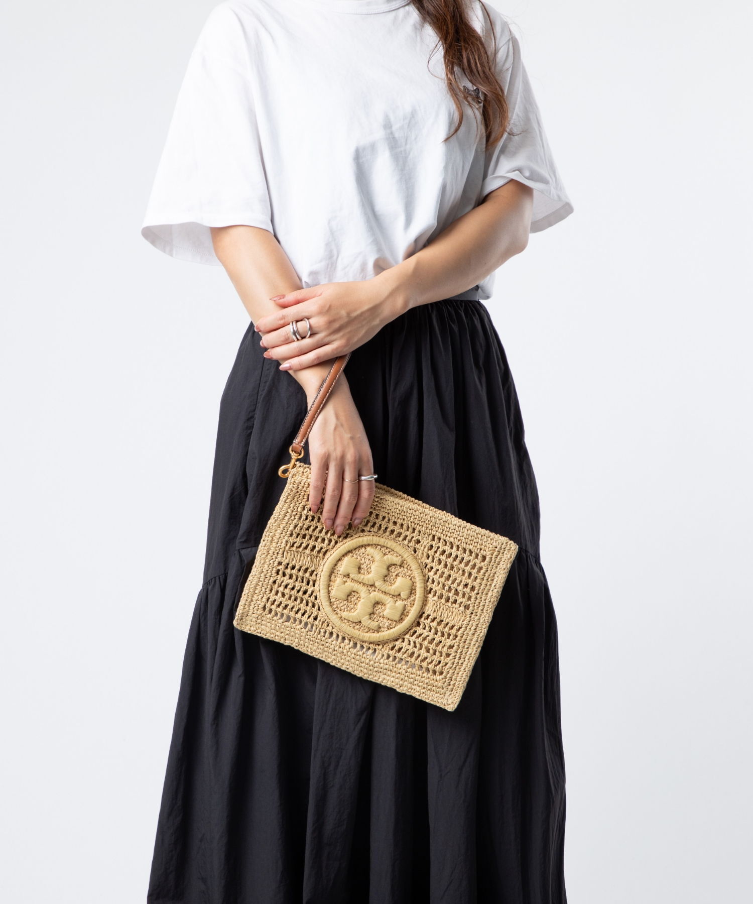 トリーバーチ TORY BURCH 155038 セカンドバッグ Ella Crochet Pouch