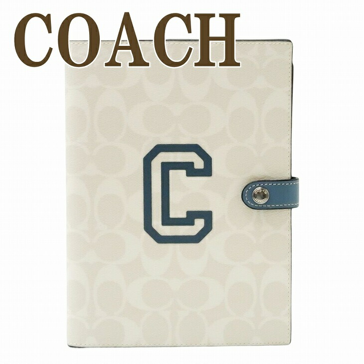 コーチ COACH ブックカバー ノートカバー メンズ ノートブック ノート