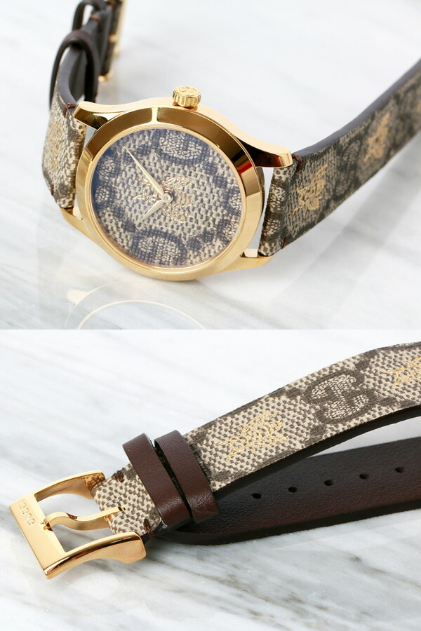 グッチ 腕時計 メンズ レディース 時計 GUCCI Gタイムレス 38mm 革