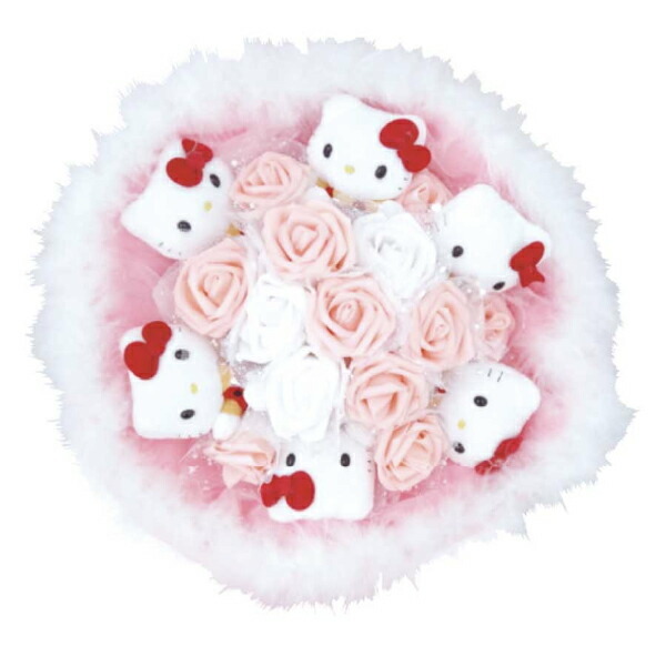 サンリオ ハローキティぬいぐるみブーケ ぬいぐるみ本数：6本 お花