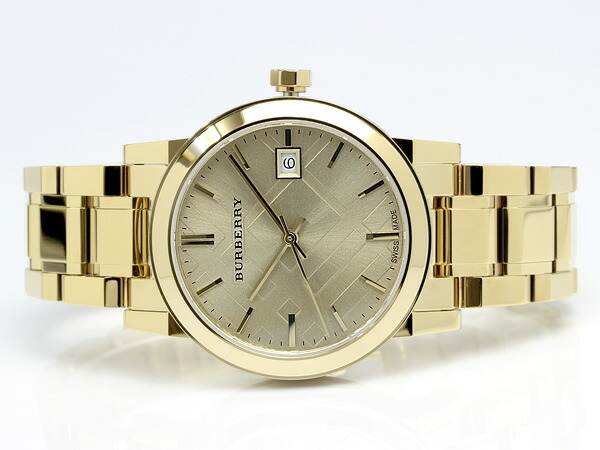 BURBERRY】バーバリー 腕時計 レディース ゴールド メタル スイス製