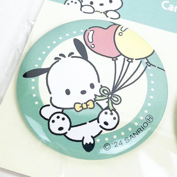 サンリオ ポチャッコ 35th 缶バッジ2個セット 35周年 日本製 Sanrio