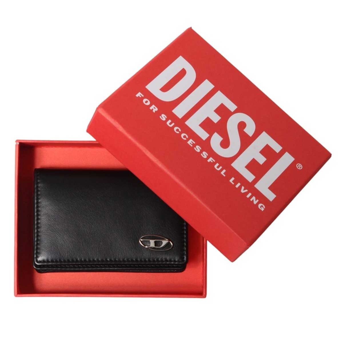 ディーゼル DIESEL 名刺入れ X08431 PR227 T8013 メンズ ブラック