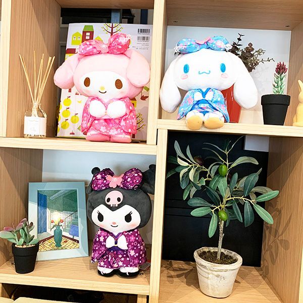 サンリオ ぬいぐるみ S 桜着物 マイメロディ マスコット 人形