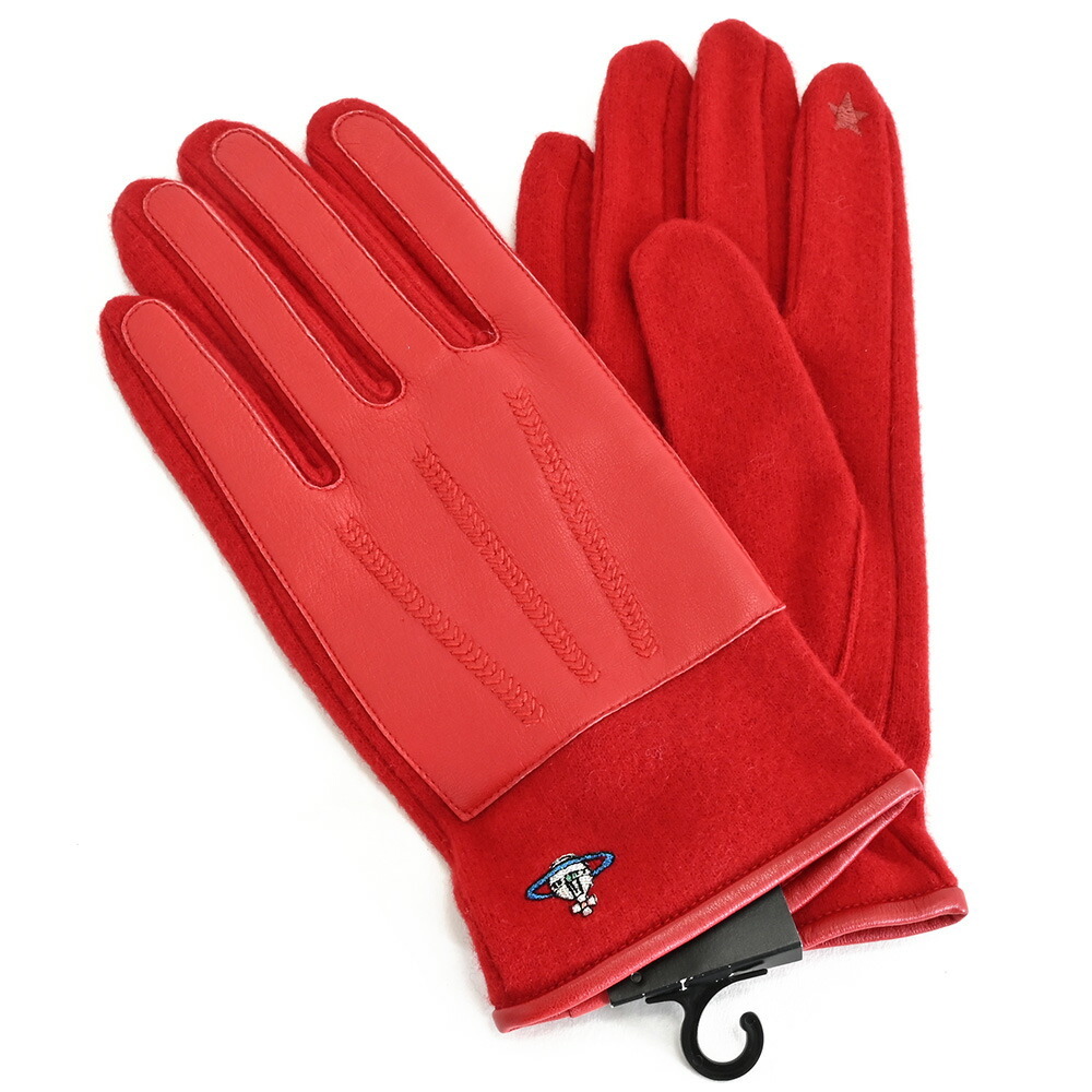 ヴィヴィアンウエストウッド 手袋 赤(レッド) Vivienne Westwood