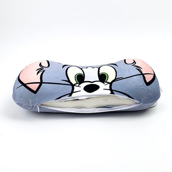 トム＆ジェリー 低反発 クッション トム ピロー 枕 お昼寝 腰当 運転