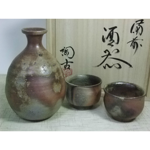 小西陶古 | 酒器セット【備前焼/和食器/窯元/酒器】 - 【備前焼と