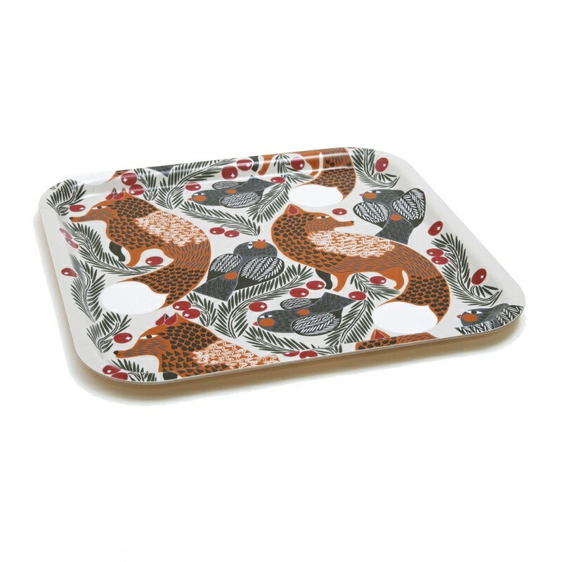 マリメッコ marimekko トレイ トレー 木製 お盆 071184 880 PLYWOOD