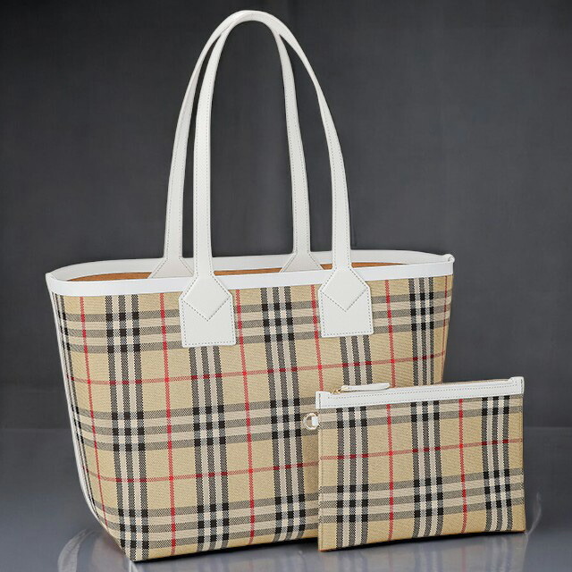 バーバリー トートバッグ レディース ブランド BURBERRY チェック