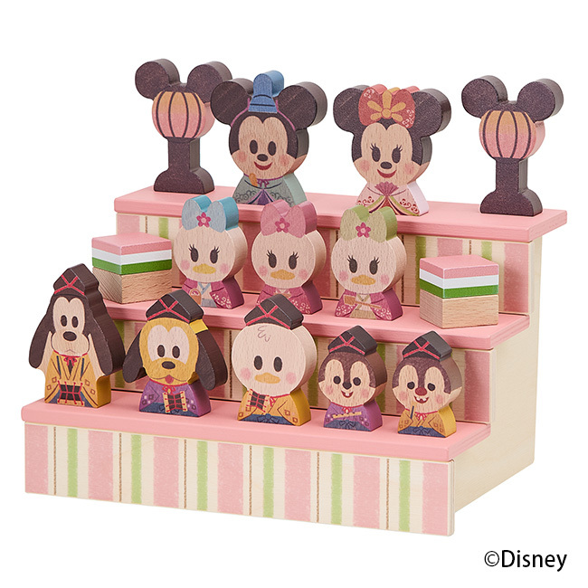 即納 KIDEA＆BLOCK キディア おひなさま TYKD2756679[ディズニー