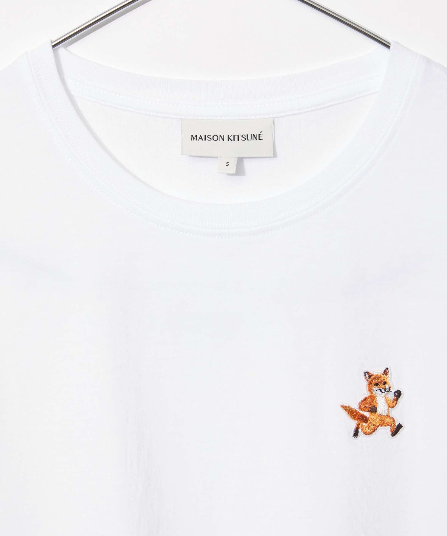 メゾンキツネ MAISON KITSUNE MW00119KJ0008 Tシャツ SPEEDY FOX PATCH