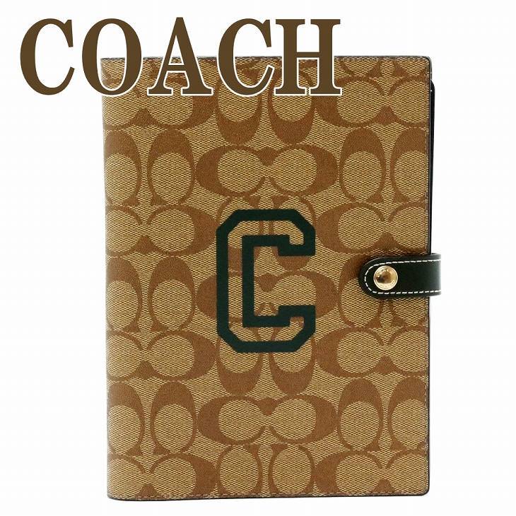 コーチ COACH ブックカバー ノートカバー メンズ ノートブック ノート
