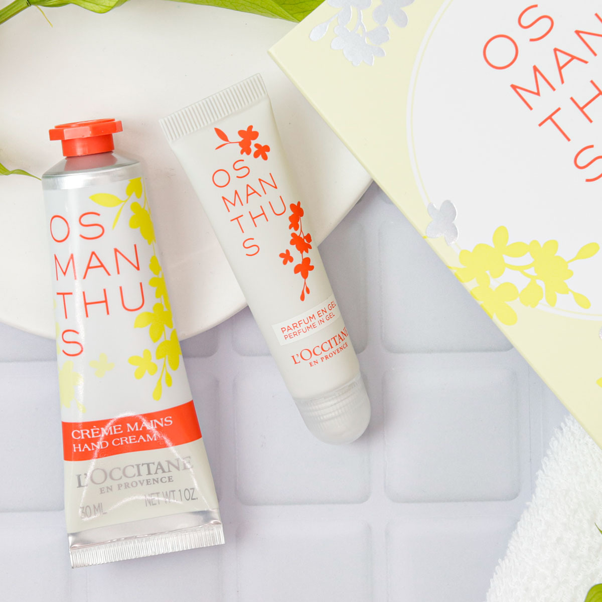 ロクシタン オスマンサス ハンドクリーム ジェリーフレグランス 2点