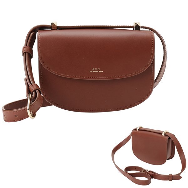 アーペーセー A.P.C. ショルダーバッグ PXAWV F61415 CAD NOISETTE APC