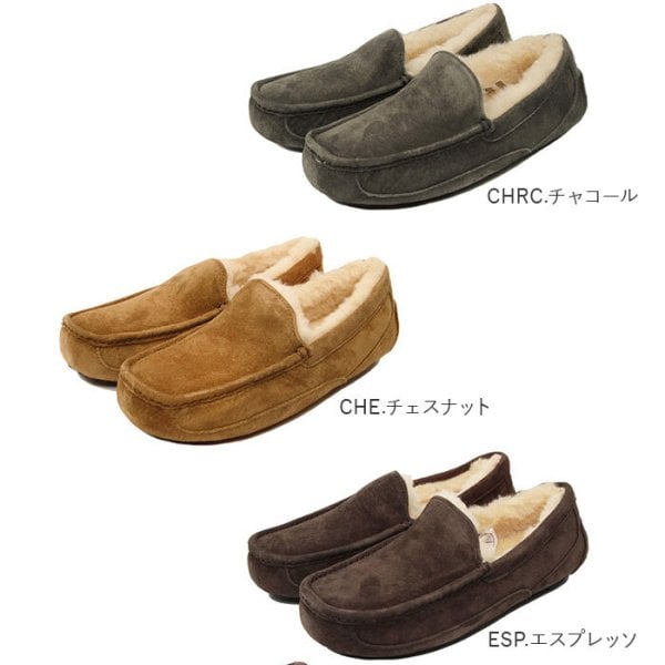 UGG モカシン 通販 アスコット アグ メンズ ASCOT スリッポン