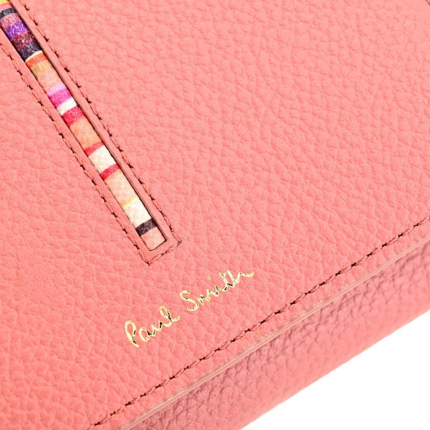 ポールスミス 名刺入れ カードケース パスケース ピンク Paul Smith